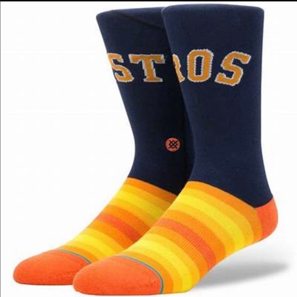 Stance Houston Astros Socks - NWT